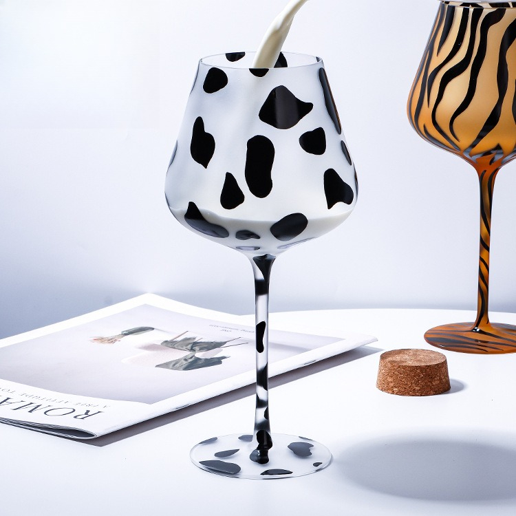 クリエイティブペイントタイガーヒョウハイボールグラスクリスタ - Highball Glass Set のレビューと価格