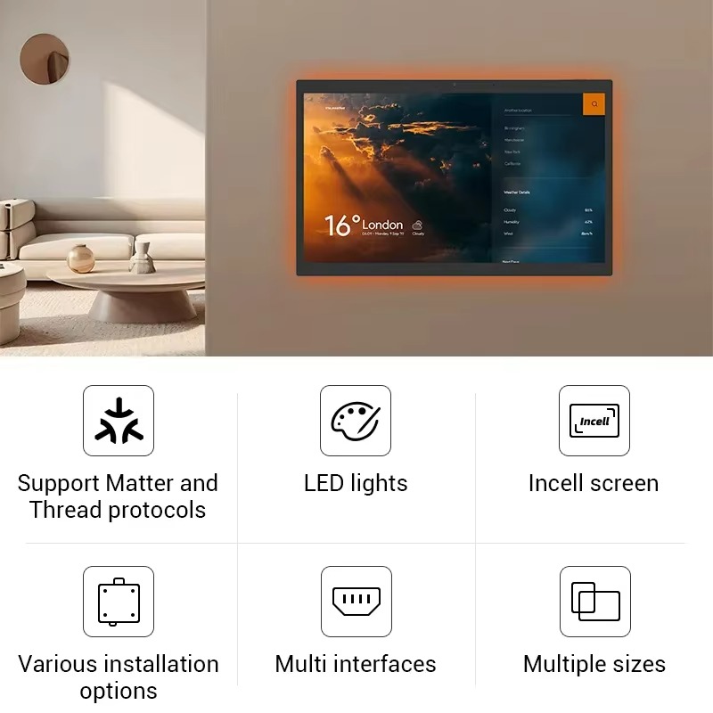 10.1インチと15.6インチの手動式Android IPS - Home Bar Android のレビューと価格